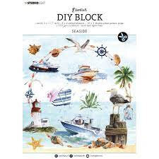 Studio Light DIY block seaside paper pad