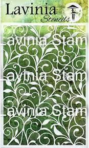 Lavinia Stencil – Leaf Trails