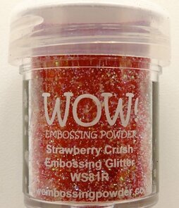 WOW! Embossing Powder Strawberry Crush WS81R