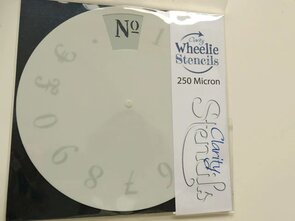 Clarity Stencil 00 Wheelie Stencils Nummers