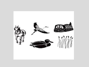 Clarity Stamp Canal Miniatures stempelset