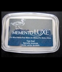 Stempel Inktpad - Pigment - De luxe - Teal Zeal - Memento - Tsukineko