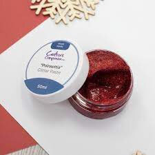 Crafter’s Companion Glitter Paste – Poinsettia