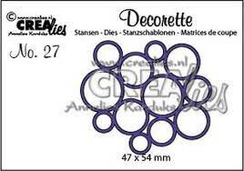 Crealies die cut all circles CLDR 27