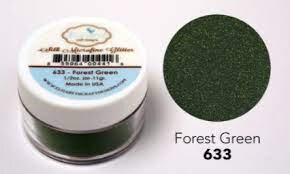 Elizabeth craft glitters forest green 633 silk