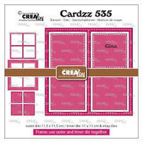 Crealies frame & inlay gina snijmallen