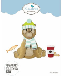 Elizabeth Craft Designs snijmal Oli the Bear kopen – beer snijmal
