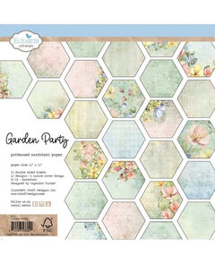   Paper Pad 12x12" -Garden Party - Elizabeth Craft Design 