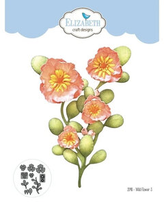 Elizabeth craft Design snijmal- Wild Flower 3