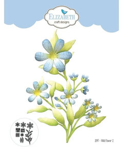 Elizabeth Craft Design snijmal Wild Flowers 2