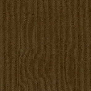Cardstock 12x12" -  Mono Canvas - Chocolate - Bazzill