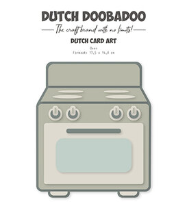 Dutch Doobadoo Card Art Stencil – Oven (17,5 x 14,8 cm)
