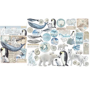 Stamperia Die Cuts – Arctic Antarctic winterdecoraties