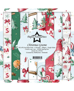 Paper Favourites Paper Pad – Christmas Gnome 6"x6"