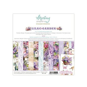 Mintay paper pad lilac garden