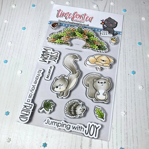  Clear stempel  -  Jumping With Joy - Time for Thee