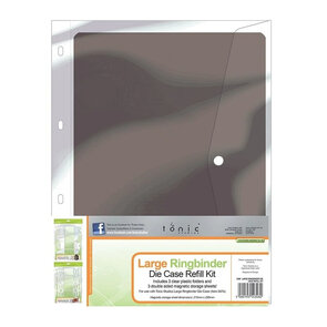 Tonic large ringbinder Die case refill kit