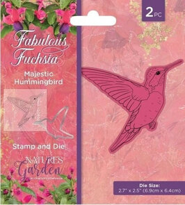 Crafter’s Companion Stamp & Die – Majestic Hummingbird