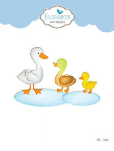 Elizabeth Craft Designs snijmal Ducks kopen – eenden snijmal