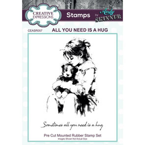 Clear Stamp – All You Need is a Hug - Creative Expressions 