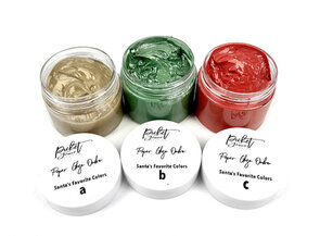 Picket Fence Paper Glaze Ombre Santa’s Favorite Colors