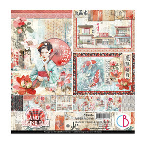 Paper Pad 8x8"  - Land of the Rising Sun -  Ciao Bella  