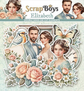 ScrapBoys Elizabeth Double Sided Die Cut Elements