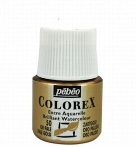 Pebeo Colorex Watercolour Pale Gold