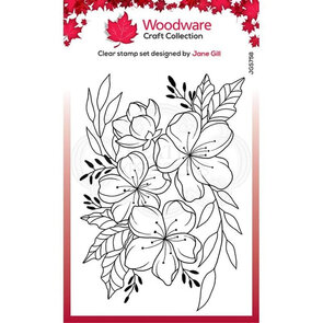 Woodware Craft Floral Wonder clear stempel