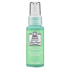 FolkArt Murano Iridescent Emerald Glass Paint