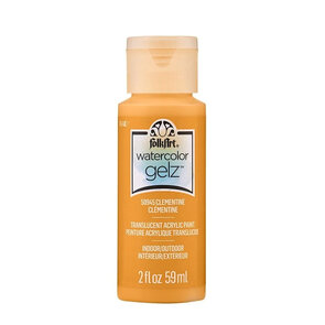 FolkArt Watercolor Gelz Translucent Acrylpaint Clementine