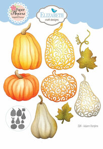 Elizabeth Craft Designs snijmal Autumn Pumpkins kopen – pompoen snijmal