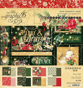  Paper Pad 8x8" - Merry & Bright - Graphic 45 