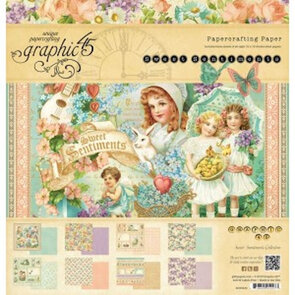 Graphic 45 Sweet Sentiments Paper Pad 12x12 kopen | Designpapier blok