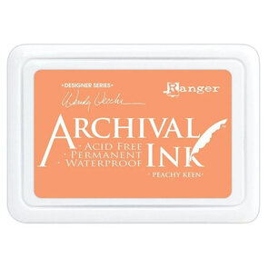 stempelinkt - watervast -  peachy keen - archival ink
