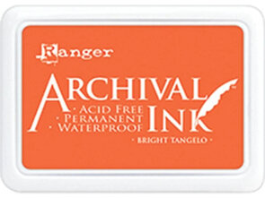  stempelinkt- watervast -Bright Tangelo-Archival