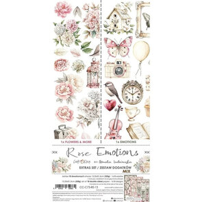  Knipvel -  Extra Set Rose Emotions- Craft O'Clock