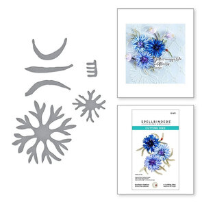 Spellbinders Susan’s Garden Snijmal Bachelor Button – Bloemen Die
