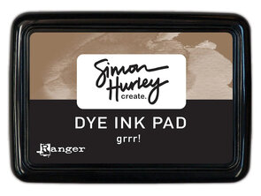    stempel inktpad  dye ink  GRRR simon hurley 