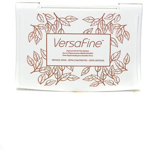 Tsukineko Versafine Inkpad Sepia Antiqua