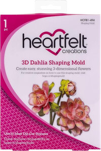Heartfelt Creations 3D Dahlia Shaping Mold
