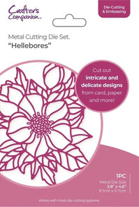 Crafter’s Companion Gemini snijmal Hellebores kopen – Elements Large Floral Outline