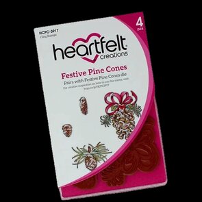 Heartfelt Creations Festive Pine Cones bundel