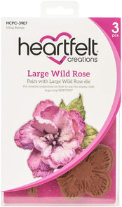 Large Wild Rose stempelset