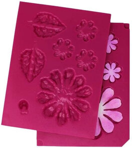 Large 3D Zinnia Shaping Mold