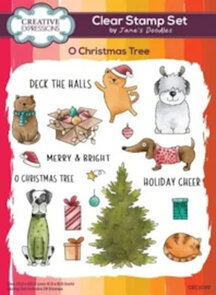 Jane’s Doodles Stempelset – O Christmas Tree