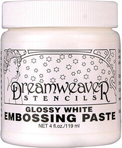 Dreamweaver Embossing Paste – Glossy White
