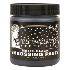 Dreamweaver Embossing Paste – Matte Black