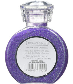 Nuvo Pure Sheen Glitter Purple Organza