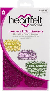 Ironwork Sentiments – Laatste kans op deze sierlijke woordensnijmallen